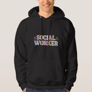 Veste À Capuche Travailleur social gentil