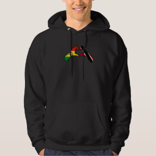 Veste À Capuche Trinidad et Tobago Bolivie Drapeau Mix Heart Hérit