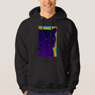 Veste À Capuche Trippy Surreal Cat Acidwave Aesthetic Surrealism R