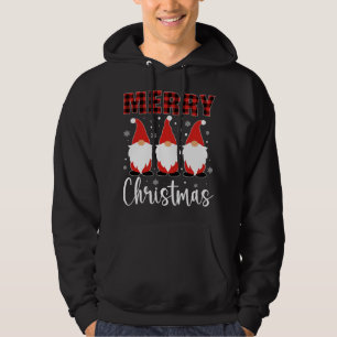 Veste À Capuche Trois Gnomes À Buffalo Ont Joyeux Joyeux Noël Gnom