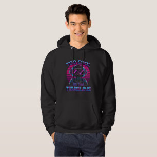 Veste À Capuche Trop Cool Pour Cette Chronologie - Retro Neon Robo