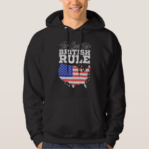 Veste À Capuche Trop Cool Pour Le Drapeau Américain 4 juillet Pat