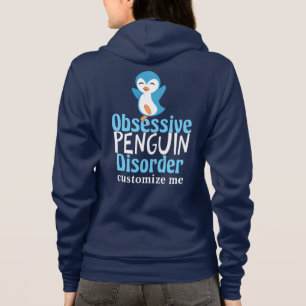 Veste À Capuche Trouble de pingouin obsessionnel mou