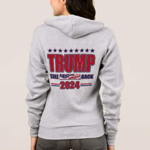 Veste À Capuche Trump-Flag-Miss-Me