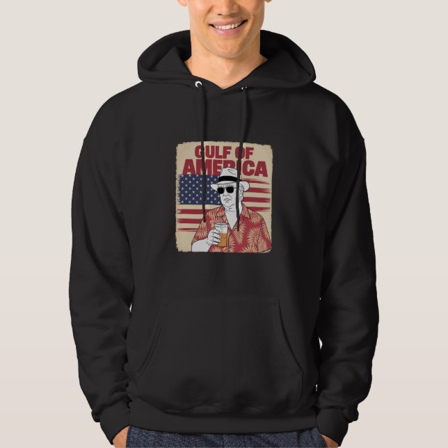Veste À Capuche Trump, le président Trump de l'Amérique du Golfe d (Devant)