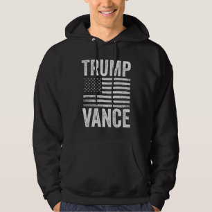 Veste À Capuche Trump Vance 2024 Élections américaines patriotique