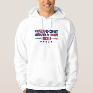 Veste À Capuche Trumpocrat - Démocrates pour Trump