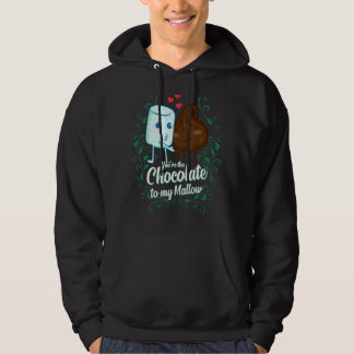 Veste À Capuche Tu es le chocolat à mon couple de mallow