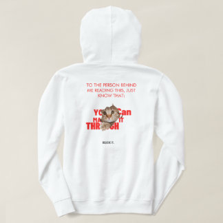 Veste À Capuche Tu peux y arriver. Crois-y