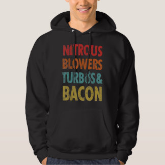 Veste À Capuche turbos et T-shirt bacon