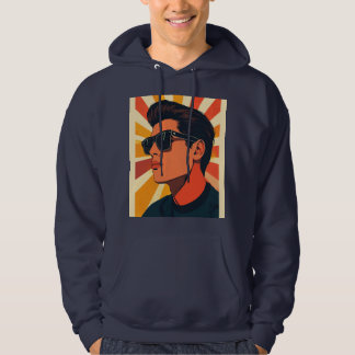 Veste À Capuche Type Cool Rétro
