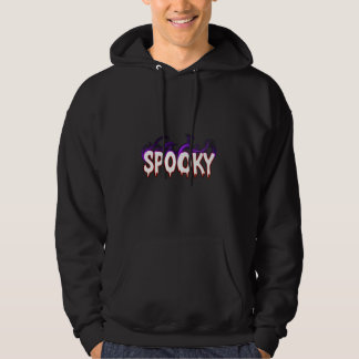 Veste À Capuche Typographie ondulée effrayante