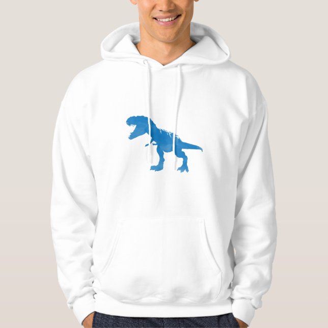 Veste À Capuche Tyrannosaurus Rex T Rex Dinosaure (Devant)