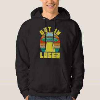 Veste À Capuche Ufo Obtenir dans Loser Extraterrestrial Sci Fi Ret