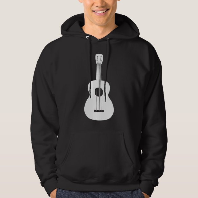 Veste À Capuche Ukulele - Blanc (Devant)