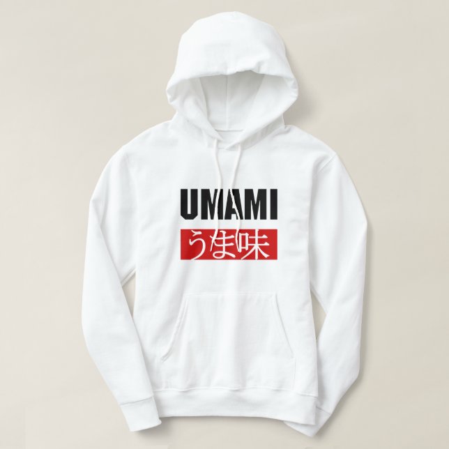 VESTE À CAPUCHE UMAMI う ま 味 (Design devant)
