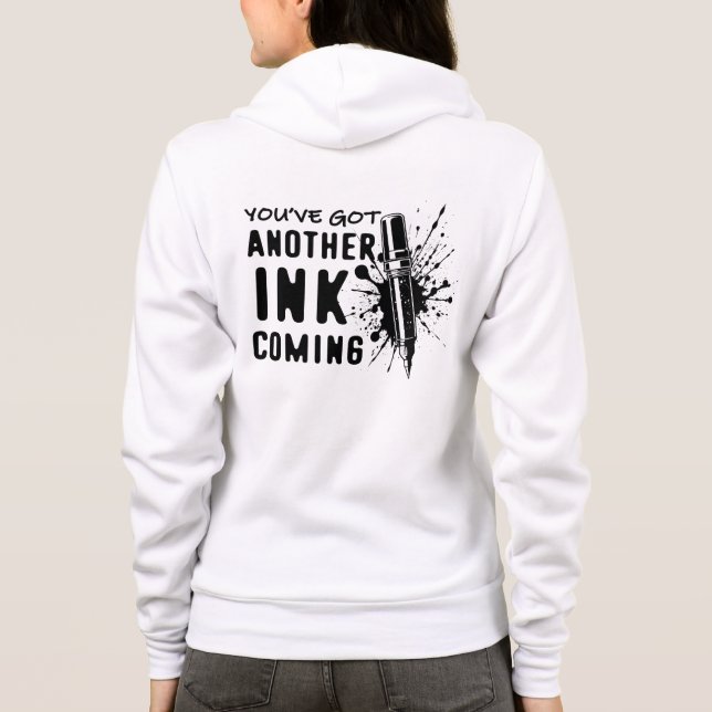 Veste À Capuche Un autre ENK à venir - Citation drôle pour artiste (Dos)