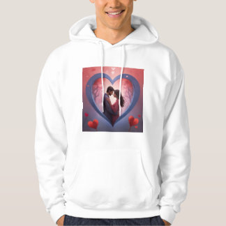 Veste À Capuche Un design pour une Saint Valentin spirituelle qui 
