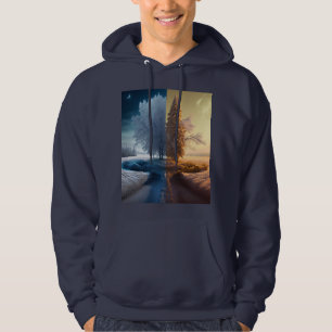 Veste À Capuche Un jour en hiver