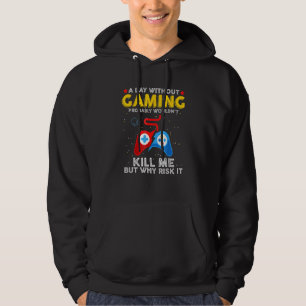 Veste À Capuche Un Jour Sans Jeu Devrais-Je Cesser De Jouer Le Jeu