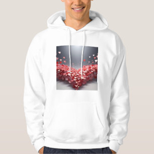 Veste À Capuche Un superbe design de Saint Valentin qui offre...