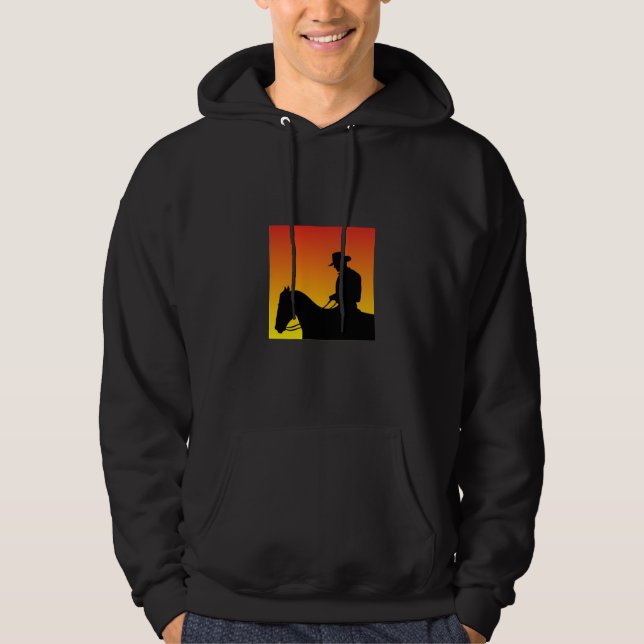Veste À Capuche Un sweatshirt à capuchon avec un cheval pour lui (Devant)