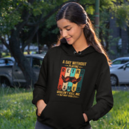 Veste À Capuche Une journée sans jeux rétro est trop risqué - Game