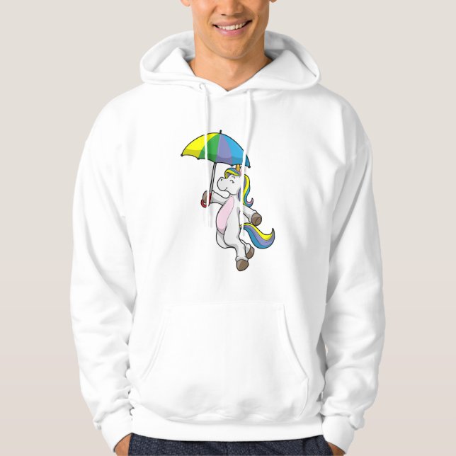 Veste À Capuche Unicorn avec Umbrella (Devant)