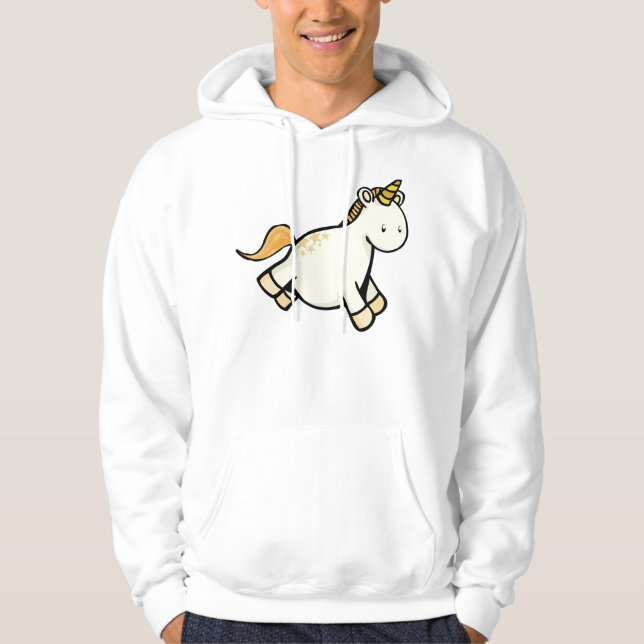 Veste À Capuche Unicorne (Devant)