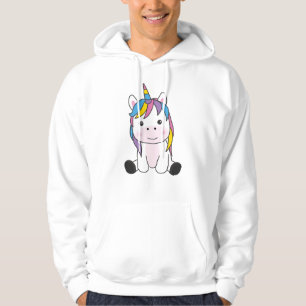 Veste À Capuche Unicorne Rose Unicornes Kawaii Animaux Pour Enfant