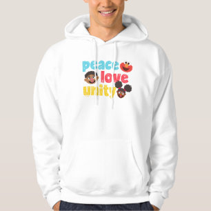 Veste À Capuche Unité de l'amour pour la paix