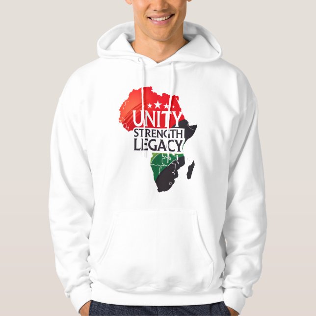Veste À Capuche Unity Strength Legacy Hoodie (Devant)