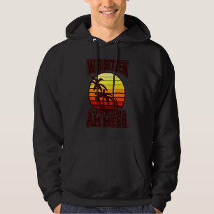 Veste À Capuche Vacances à la plage Nous sommes bien trop rarement