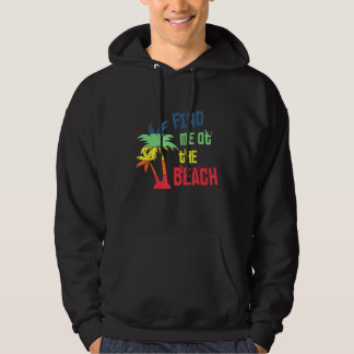 Veste À Capuche Vacances Rétro Été Trouvez-Moi À La Plage Retirem