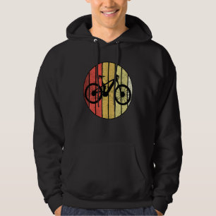Veste À Capuche Vélo Électrique Graphique Rétro VTT Bicyclette Éle