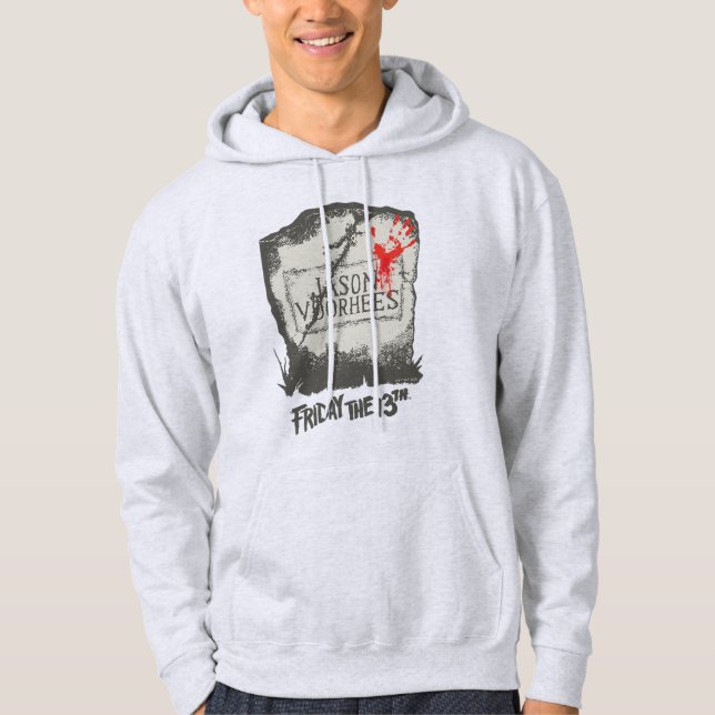 Veste À Capuche Vendredi 13 | Pierre de tête de Jason Voorhees (Devant)