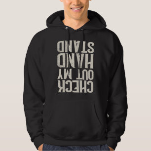 Veste À Capuche Vérifiez Ma Gymnaste De Gymnastique De Renversemen