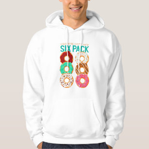 Veste À Capuche Vérifiez Mon Six Pack - Donuts Drôles Entraînement