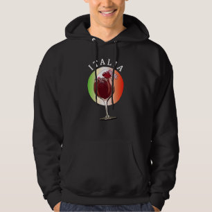 Veste À Capuche Verre de vin italien - Italia, Italie
