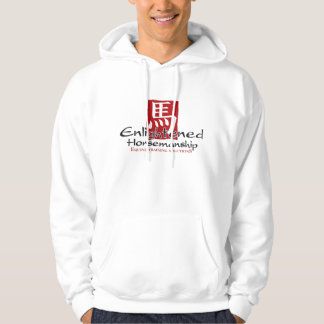 Veste À Capuche Verticale éclairée de logo d'équitation