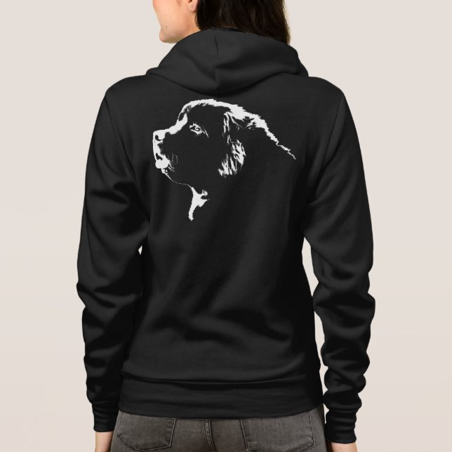 Veste À Capuche Veste de Terre-Neuve pour femmes de Terre-Neuve (Dos)