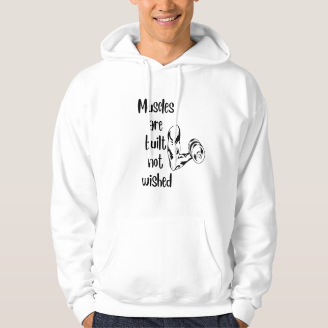Veste À Capuche Vêtements d'entraînement de gymnastique (Devant)