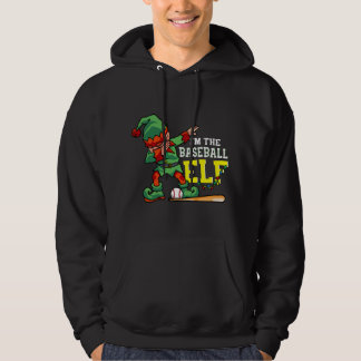 Veste À Capuche Vêtements drôles de lutin de baseball pour arbre d