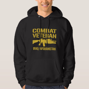 Veste À Capuche Vétéran de combat de l'Irak et de l'Afghanistan