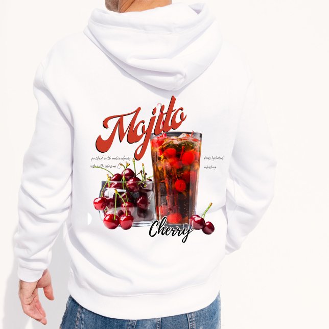 Veste À Capuche Vibe alimentaire Cherry Mojito (Créateur téléchargé)