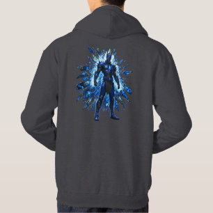 Veste À Capuche Vibe d'alimentation Glitchcore Ice Shop