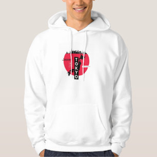 Veste À Capuche Vibes de la rue de Tokyo - Style urbain japonais T