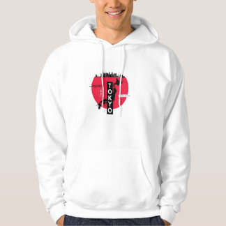 Veste À Capuche Vibes de la rue de Tokyo - Style urbain japonais T