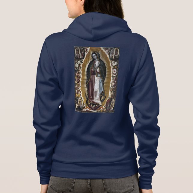 Veste À Capuche Vierge de Guadalupe, notre Madame (Dos)
