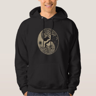 Veste À Capuche Viking Arbre De Vie Yggdrasil Mythe Celtique